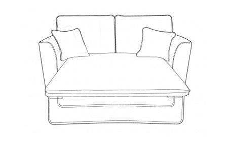 Fantasy 140cm/3DB Deluxe Sofa Bed