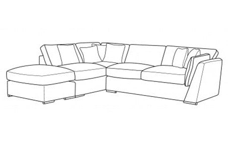 Arizona (P, LFC, R2) Left Hand Facing Corner Sofa