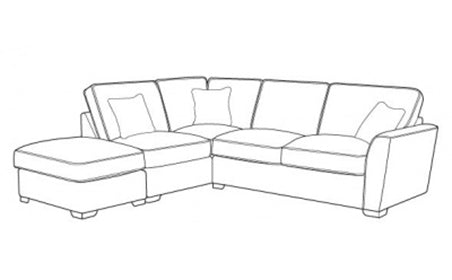 Reverie (P, LFC, R2) Left Hand Facing Formal Back Corner Sofa