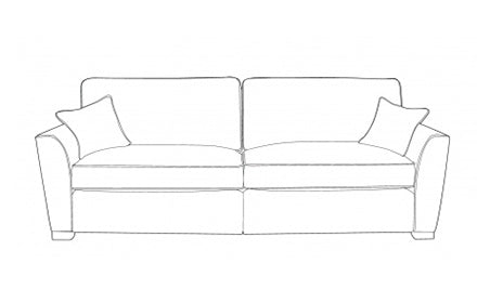 Fantasy 4 Seater Formal Back Modular Sofa
