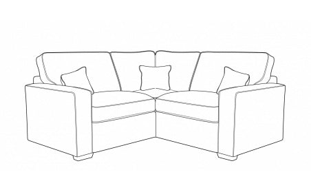 Chic (L1, CO, R1) Formal Back Corner Sofa