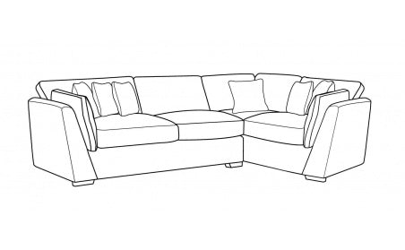 Arizona (L2,CO,R1) Right Hand Facing Corner Sofa