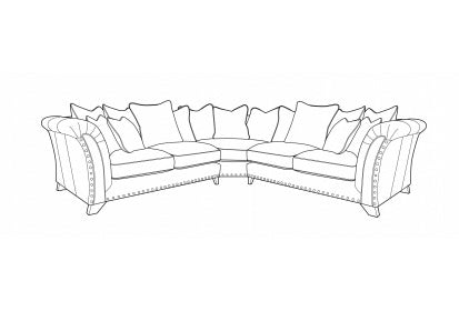 Wallace (L2, CO, R2) Pillow Back Corner Sofa