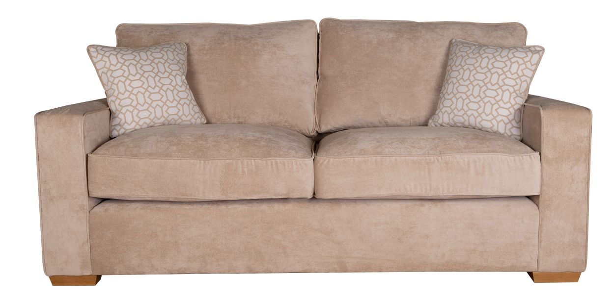 Chic 3 Seater Formal Back Sofa