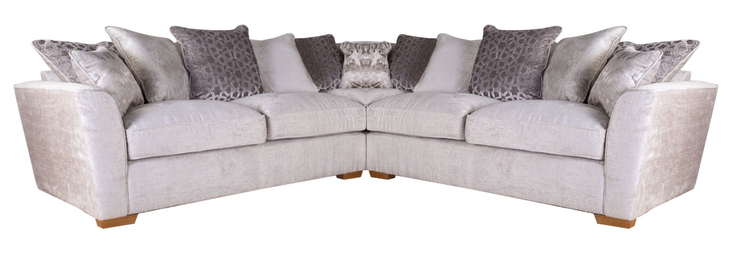 Reverie (L2, CO, R2) Pillow Back Corner Sofa