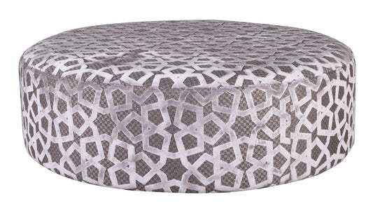 Reverie Arc Round Patterned (Superior) Footstool