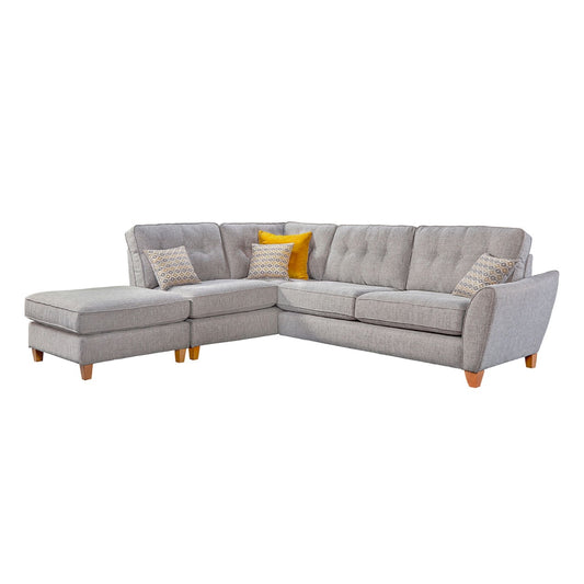 Ashleigh Large 1 Arm (Including Footstool) Left Hand Chaise Formal Back Corner Sofa