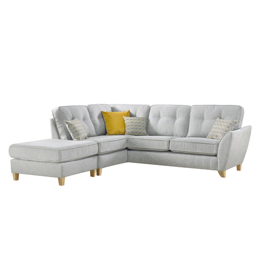 Ashleigh Small 1 Arm (Including Footstool) Left Hand Chaise Formal Back Corner Sofa