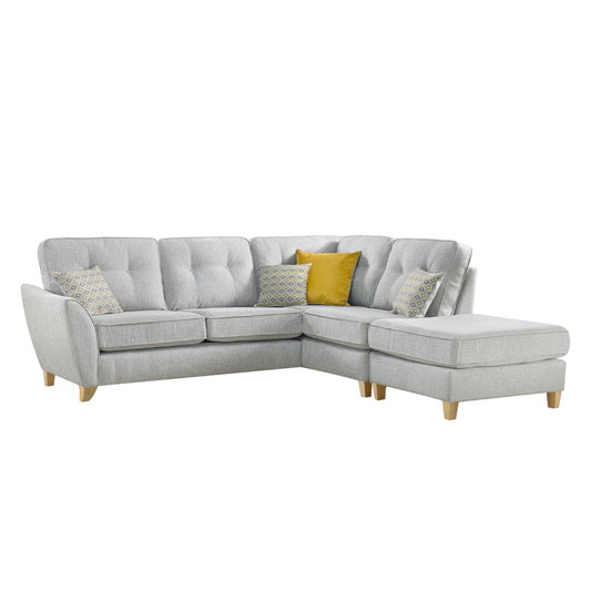 Ashleigh Small 1 Arm (Including Footstool) Right Hand Chaise Formal Back Corner Sofa