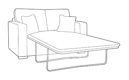 Chic 120cm/2SB Standard Sofa Bed