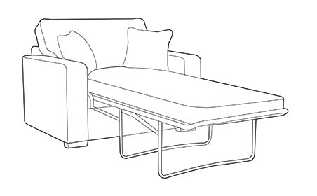 Chic 80cm/1SB Standard Sofa Bed